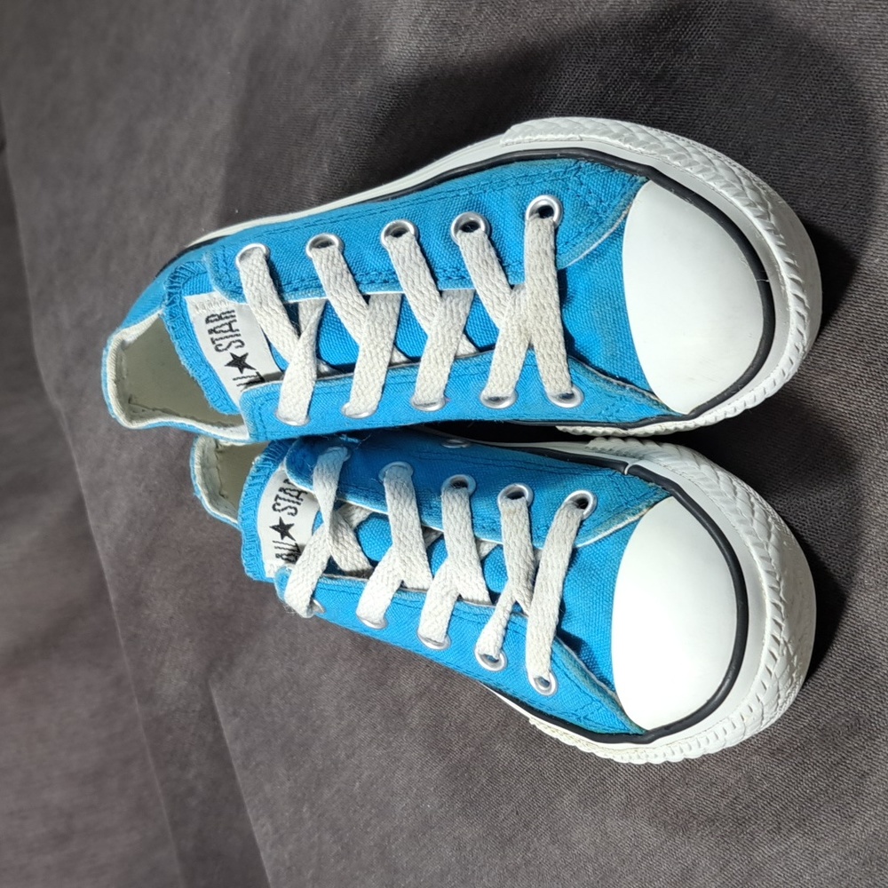 Converse Kids Sneakers in Blue and White